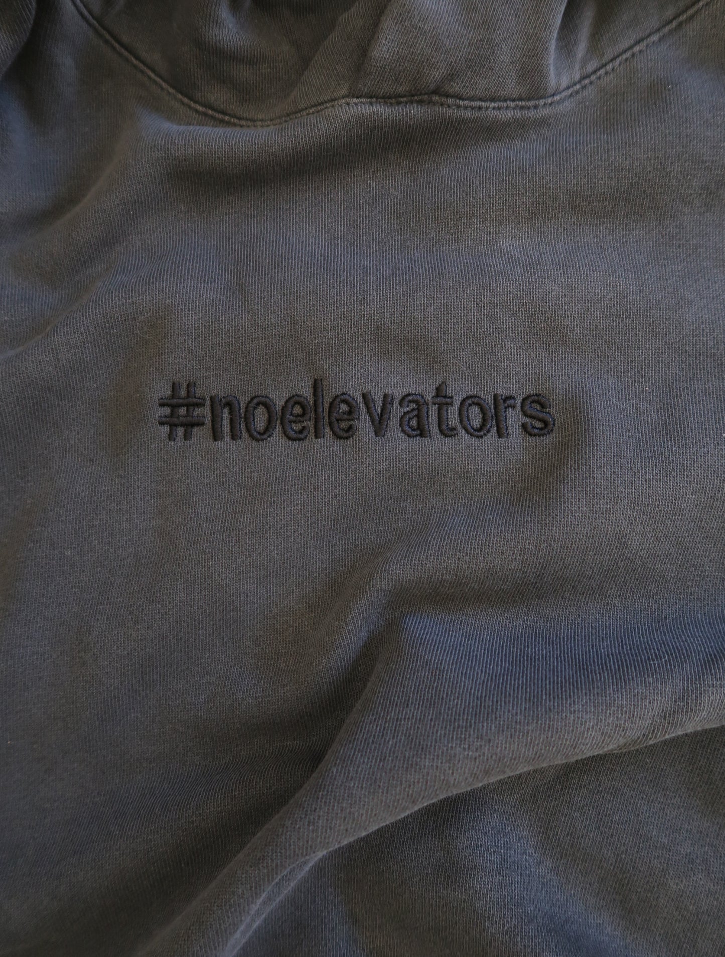 #noelevators pigment black hoodie (pre-order)